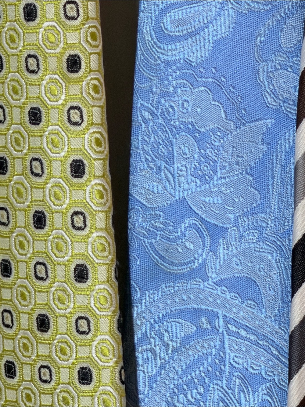 Men's Assorted Patterned Ties - Multi Color Set - Picture 5 of 10
